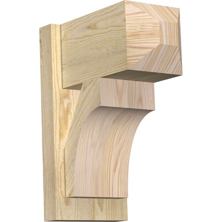Ekena Millwork Westlake Craftsman Rough Sawn Outlooker, Douglas Fir, 8"W x 14"D x 18"H OUT08X14X18WTL04RDF